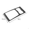 Gear Shift Frame Cover Trim Decoration Interior Carbon Fiber Replaces Spare Parts Accessories