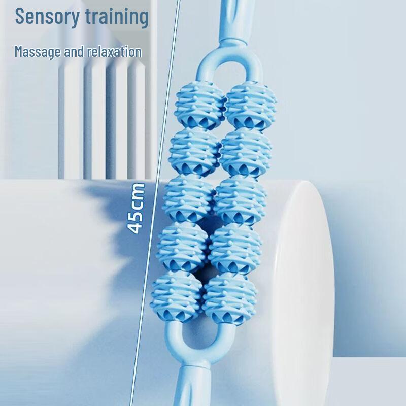 Bendable Three-Row Muscle Relaxation Roller