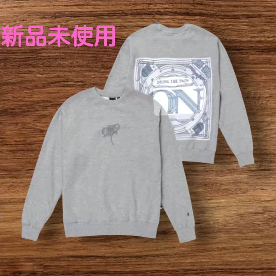 

[USED] BTS ON SWEATSHIRT 05 L size gray