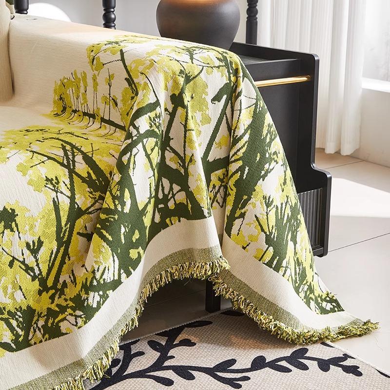 Чехол для дивана из шенилла на все времена года — фото 2