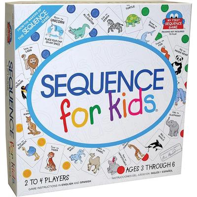 Mantén a tus hijos entretenidos y comprometidos Juego de mesa SEQUENCE para estrategia intensa y competencia amistosa