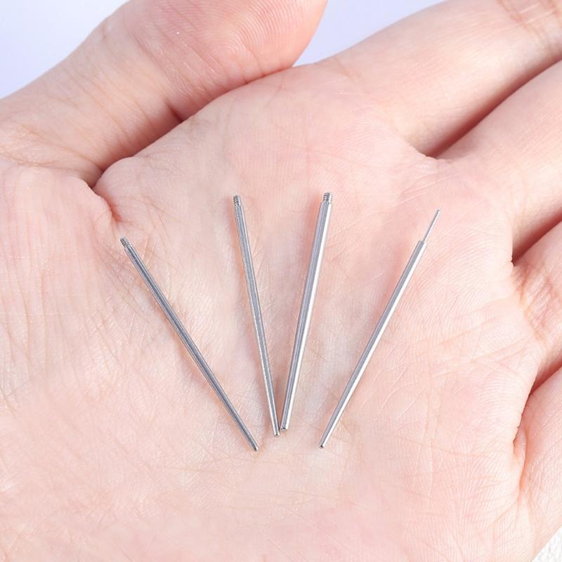 10 Piezas de Calidad Profesional Aguja Segura para Piercing Cónica Aguja de Oreja Aguja de Nariz Herramienta para Piercings Adecuada para Piercings Corporales