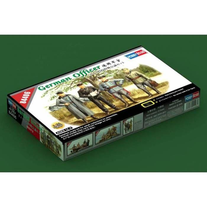 Figurine - HOBBY BOSS - German Officer - 1/35 - Gris - Pour Adultes 15+