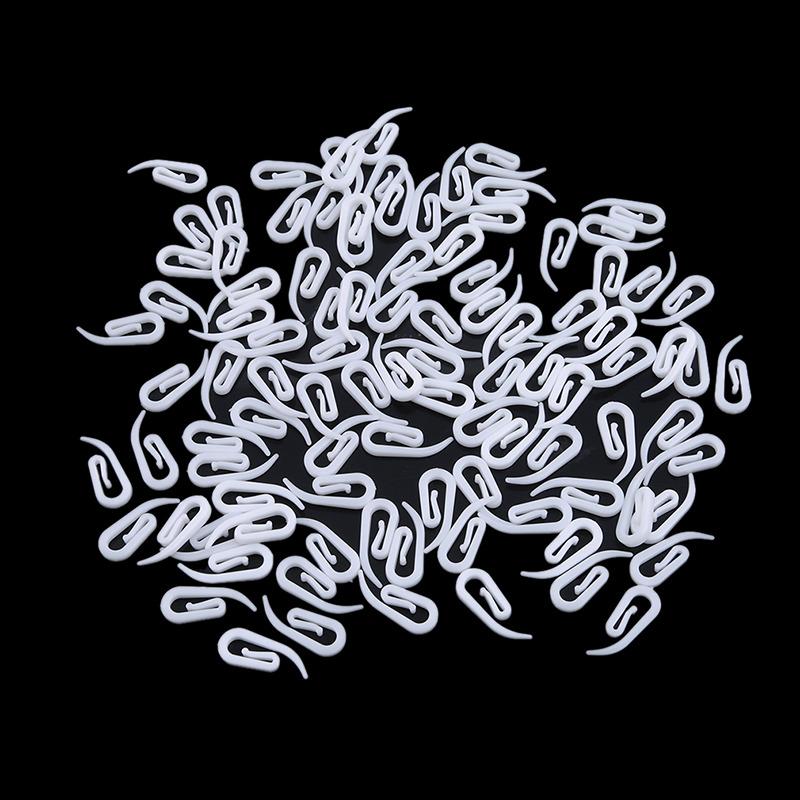 

50/80/100PCS Curtain Hanging Hooks Adjustable hook Ring Window White Curtain Hook Holder For Home Curtain High Quality 7cm