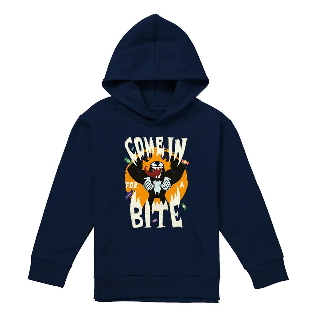 Venom Childrens/Kids Bite Pull Over Hoodie