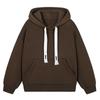 2025 Autumn/Winter Unisex Loose Casual Henley Hoodie Jacket