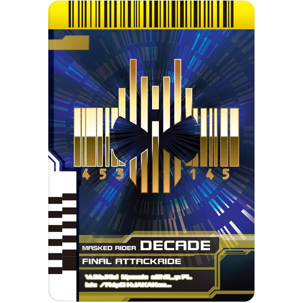Bandai Super Best DX Decade Driver Transformation Belt Kamen Rider Decade