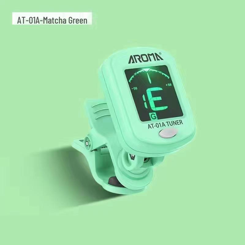 Color Screen Electronic Guitar and Violin Tuner, Twelve-Tone Equal Temperament for Ukulele