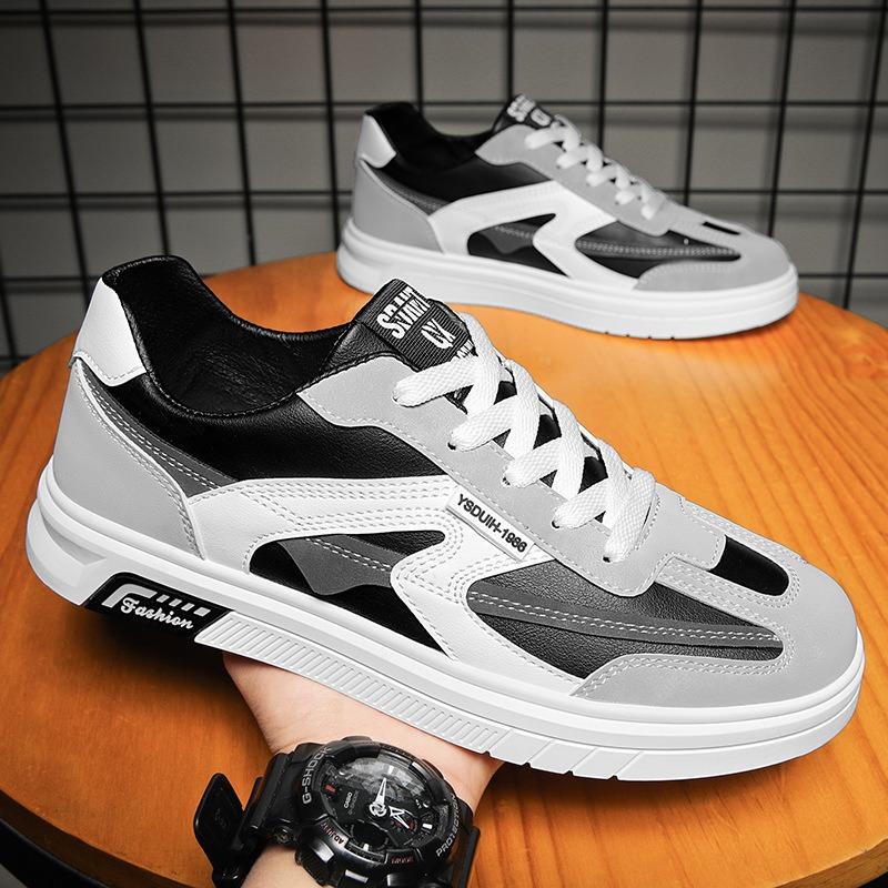 Spring New Men's Shoes Breathable Canvas Shoes Trend Board Shoes Casual Shoes Student Men's Shoes