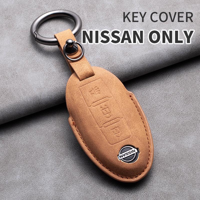 Car Key Remote Case Cover Holder For Nissan Tiida Qashqai J11 J10 Micra Kicks Altima X-Trail Fuga Navara Leaf Note Sentra Murano