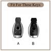 Car Key Case Cover Key Bag Accessories For Mercedes Benz A B C S Class Amg Gla Cla Glc W176 W221 W204 W205 Shell Fob Keychain