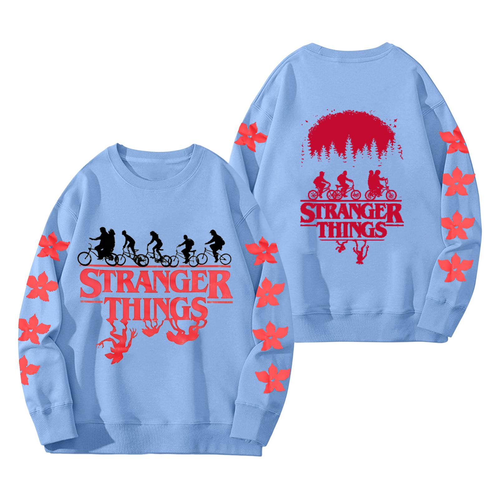 

Женский модный и повседневный свитшот с длинным рукавом, круглым вырезом и принтом XXXL