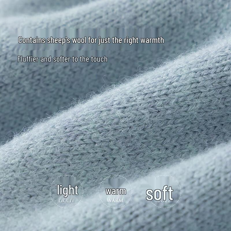 U.S. Polo Assn. Women's Solid Wool-Blend Knit Sweater