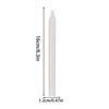 Household Candle Lighting 10pcs Mini Taper Candle Smokeless Odorless Lighting Candles For Emergency Wedding Blessing Sacrifice