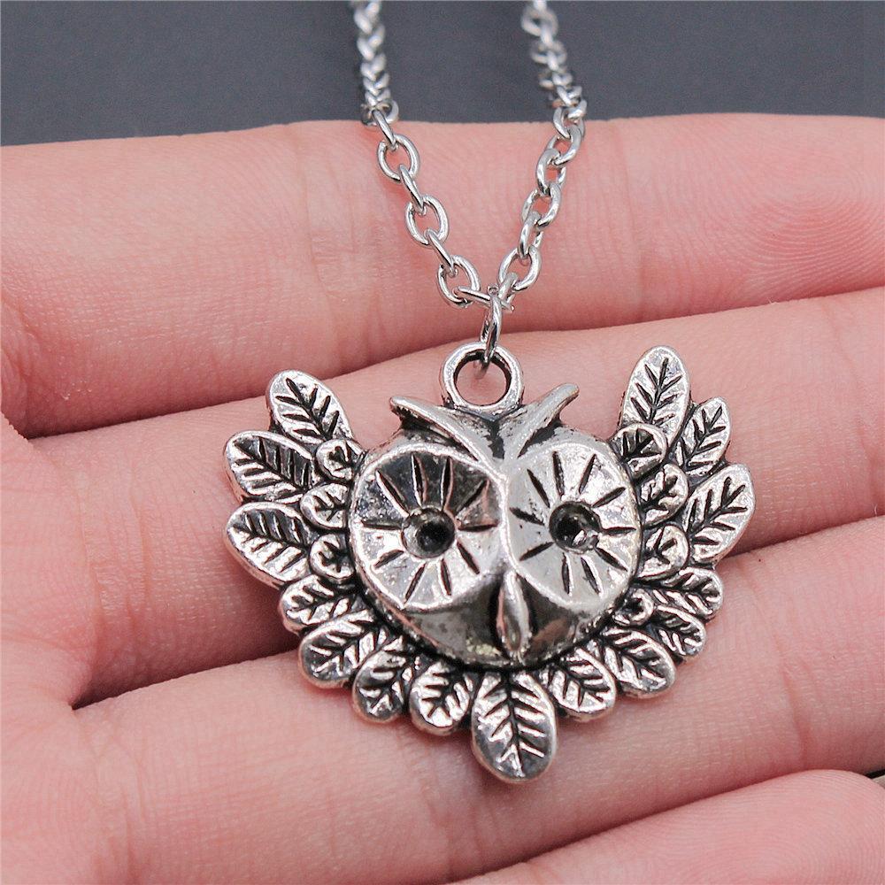 45cm Or 70cm Long Chain Necklace Bird Vintage Jewelry Supplies QN009