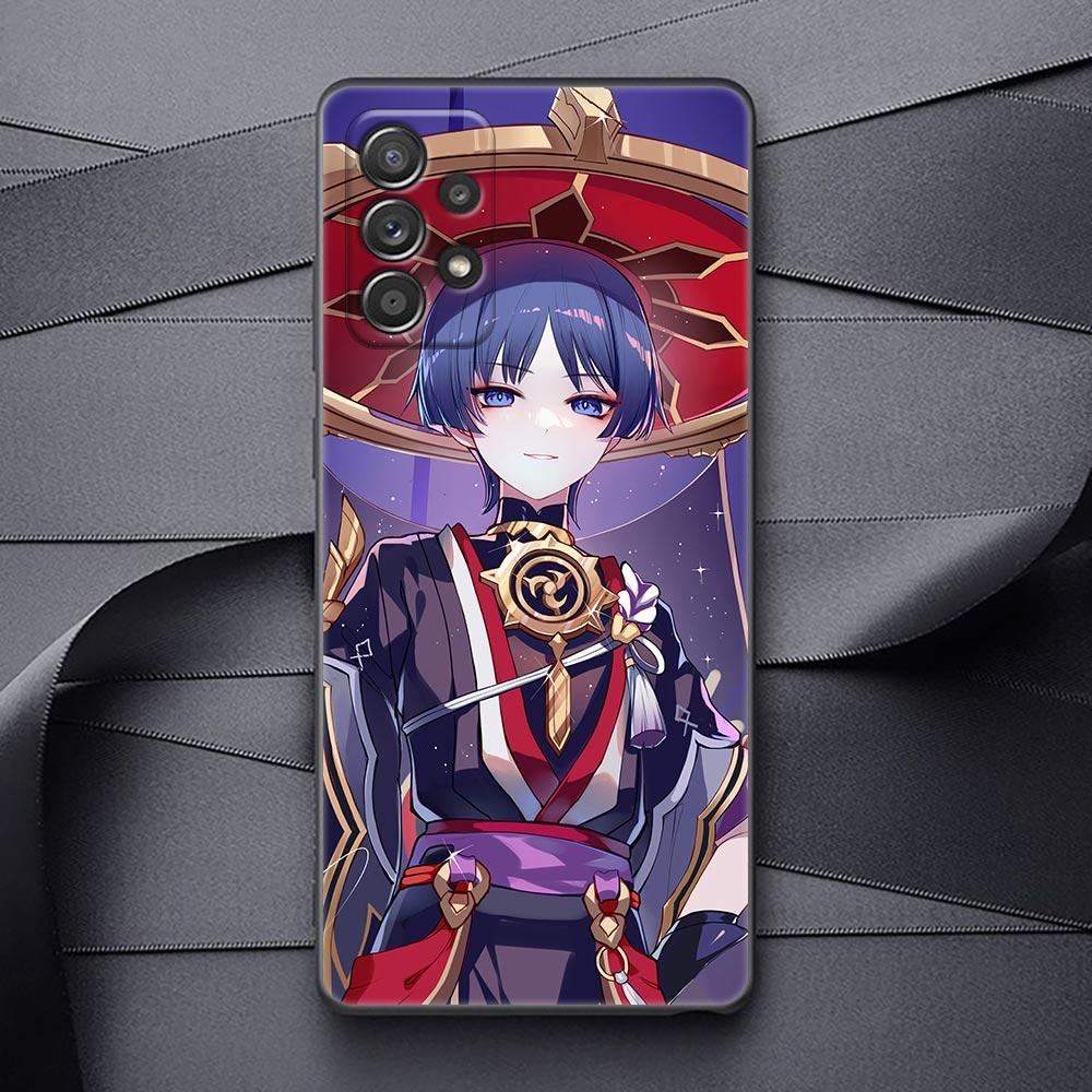 Scaramouche Genshin Impact For Samsung Galaxy A23 Case Galaxy A13 A21s A24 A22 A14 A23 A11 A12 A03 A04s A01 A02 Cover Phone Case