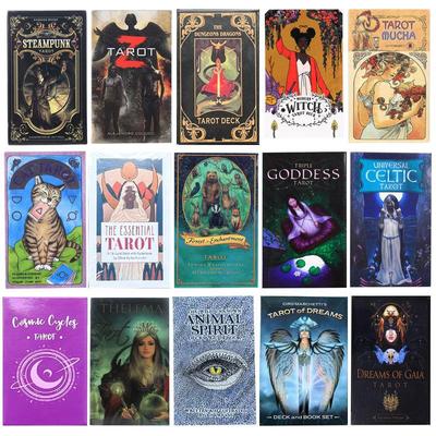 400 Englische Tarot- und Orakelkarten Tischspiel