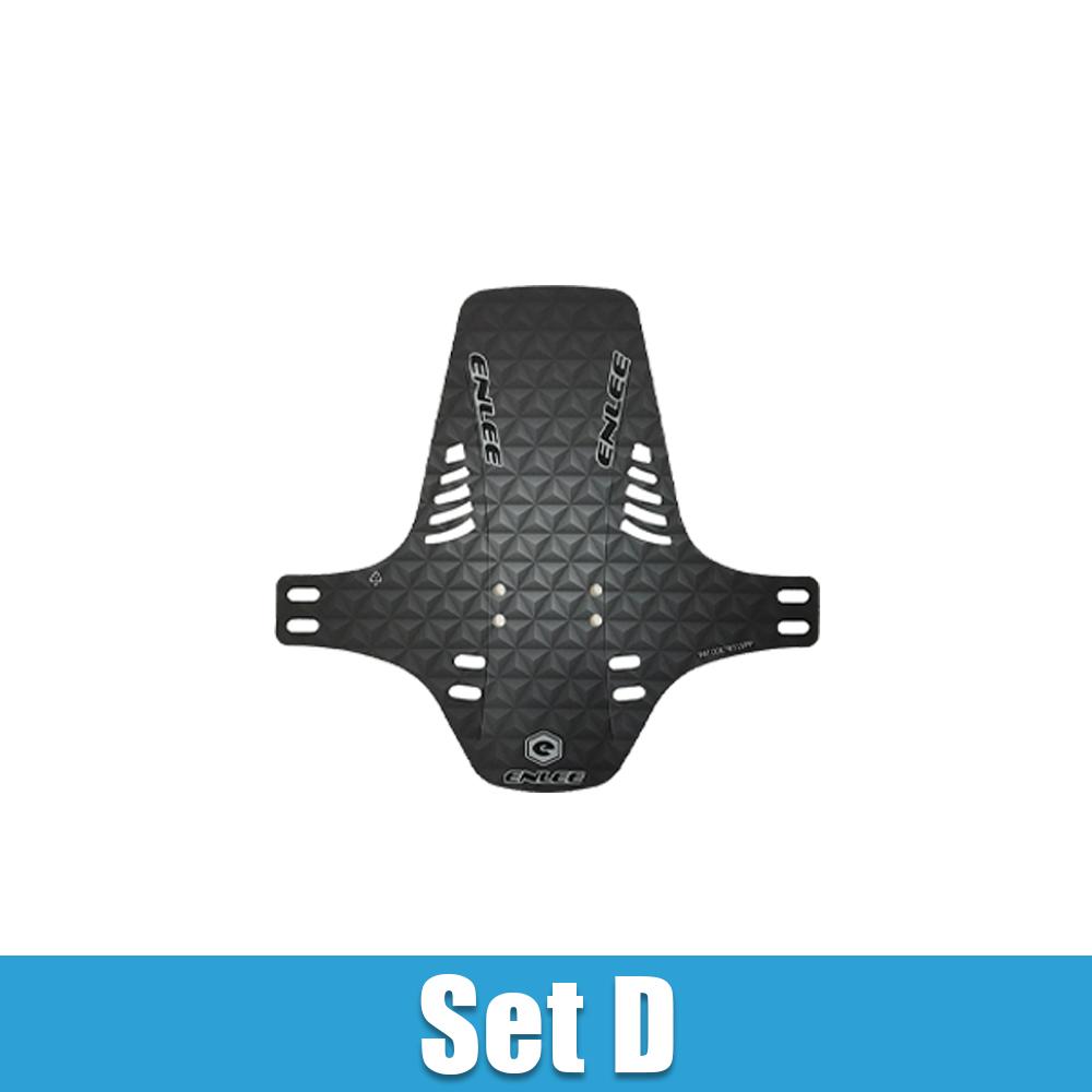 

Тонкие велосипедные крылья, брызговик из углеродного волокна, передний/задний MTB, крылья для горного велосипеда, брызговик, аксессуары для велоспорта, 8 цветов, грязь Set D