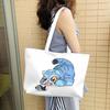 Group One-shoulder Leather Bag Tote Bag One-shoulder Bag PU Large Capacity  Cartoon