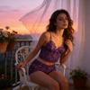 Erotic Lace Lingerie Set With Sheer Tulle And Adjustable Straps For Romantic Nightwear