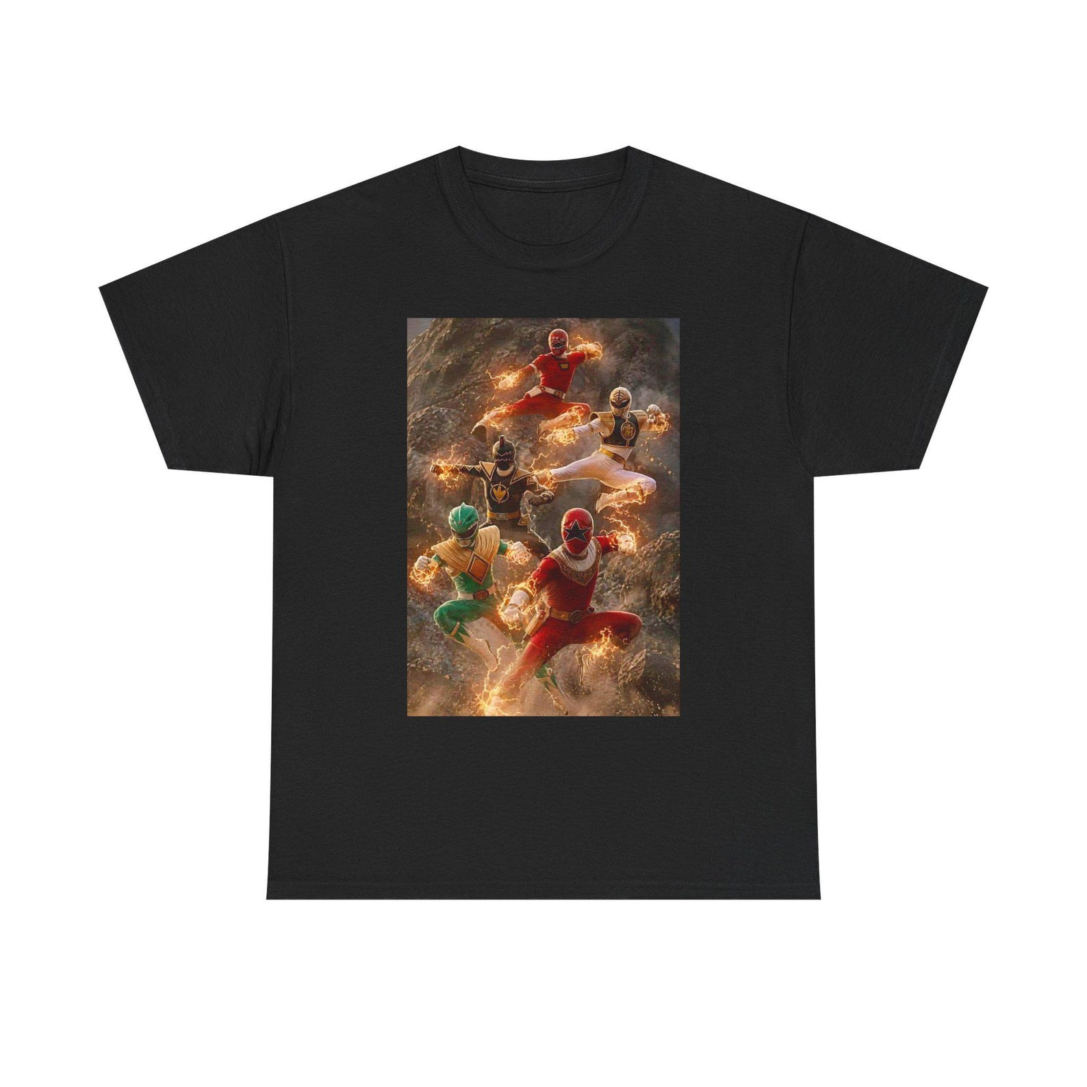 Power Rangers JDF ES Unisex Tee 4XL