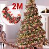 Christmas Red and Green Snowman Wreath Christmas Tree Decoration Bar Tabletop Decoration Party Home Staircase Decoration Props