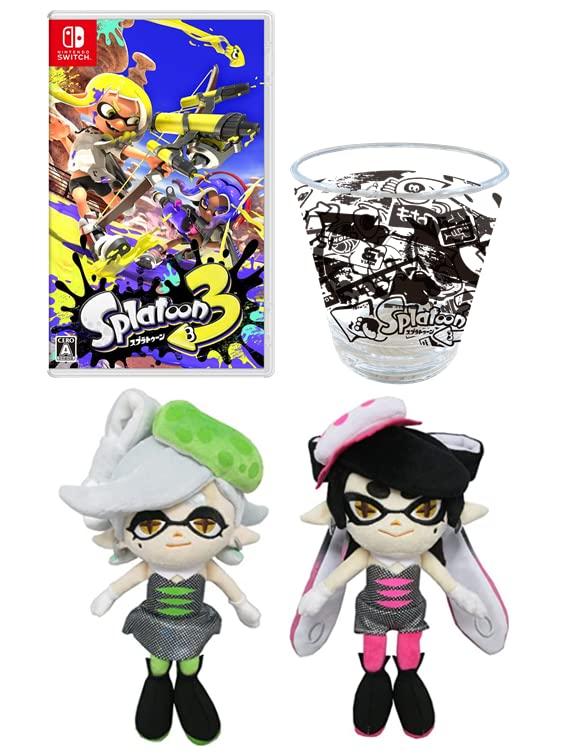 

в оригинальной доставке Splatoon 3 Shio Colors набор мягких игрушек стакан [Доставленная коробка] - Переключатель + (акрил включен)
