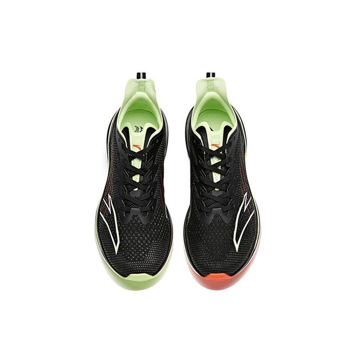 Anta Mach 1.0 Comfortable Shock Absorption Non-Slip Wear-Resistant Breathable Low-Top Running Shoes Men sneakers Black Orange Green 112125586-1