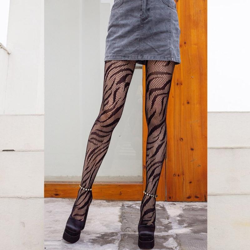 Women's Patterned Tights Fishnet Stockings Sexy Pantyhose Stockings Leggings for Party Club