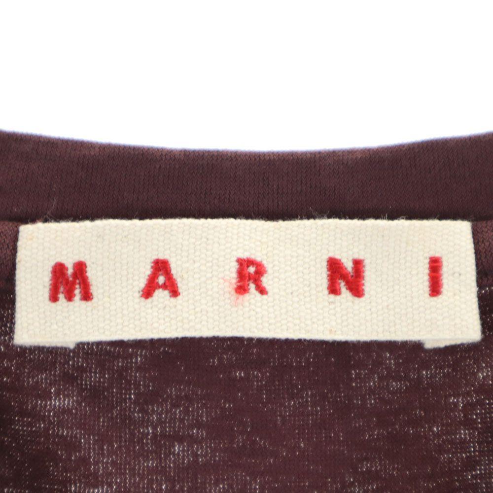 MARNI made in Italy No sleeve mini dress 38 Brown Women Used