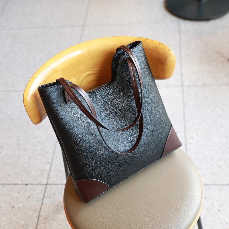 Large Capacity Commuter Women's Bag, Single Shoulder Tote Bag, Shopping Bag, Bucket Bag