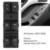 Car Left Driver Master Door Window Switch 93570 3X000 Replacement for Hyundai Elantra 2011‑2015