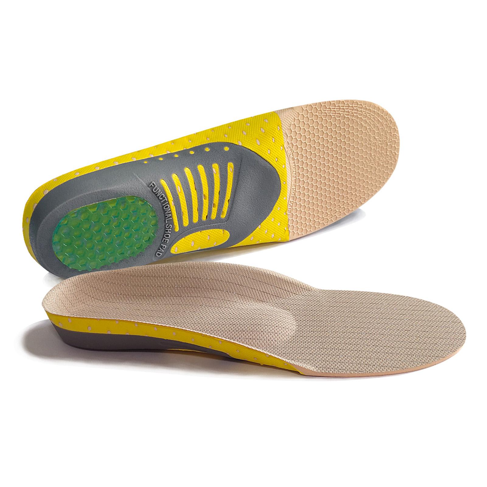 

Ортопедические стельки с поддержкой свода стопы, амортизирующие, дышащие, режущиеся, мужские и женские, корректирующие вставки для обуви S (35-40)