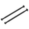 2Pcs Metal Steel Rear Drive Shaft Dogbone Parts for ZD Racing 1 7 DBX‑07 RC Car Upgrade Parts