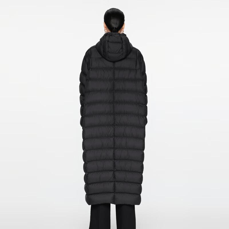 JNBY Women's Long Loose Hooded Down Jacket