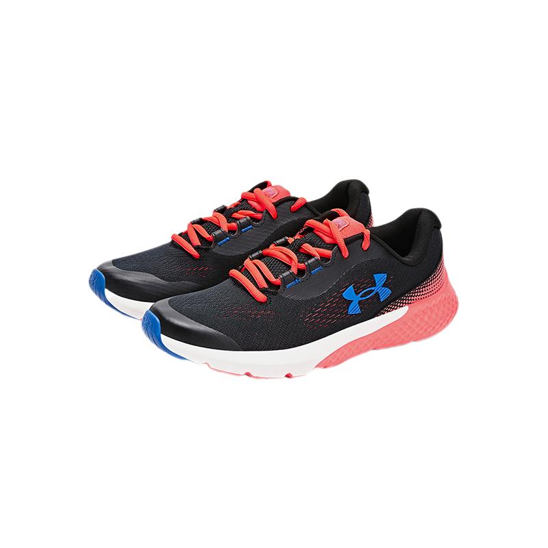 Under Armour Casual Comfortable Mesh Sneakers Kids Sneakers Black Pink 3027106