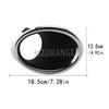 Fog Lights LED Fog Light for Nissan QASHQAI J11 ROGUE 2015 2016 2017 Car Front Bumper Light Chrome Fog Lamp Cover Grill Bezel