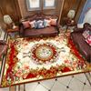 Europe Carpet Living Room Anti-skid Balcony Mat Vintage Bedroom Rug Bedside Kitchen Carpet Jacquard Rug Carpet