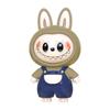 Labubu Nezha Face-Changing Plush Doll Keychain - Trendy Play Emoticon Pack, Hot-Selling Toy Pendant