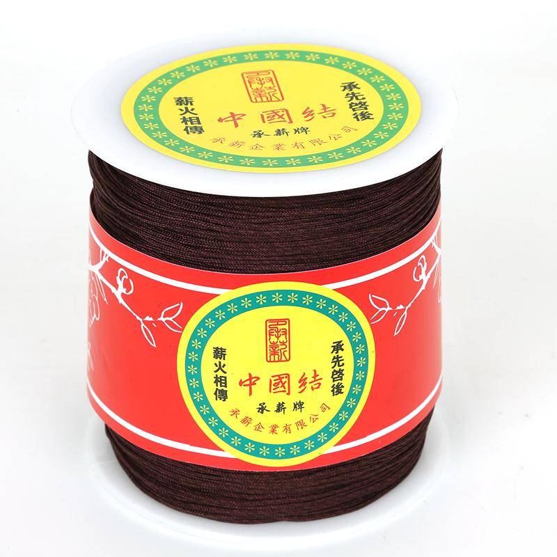 91-274Meter Cotton Cord Nylon Cord Thread String DIY Beading Braided Bracelet Jewelry Making
