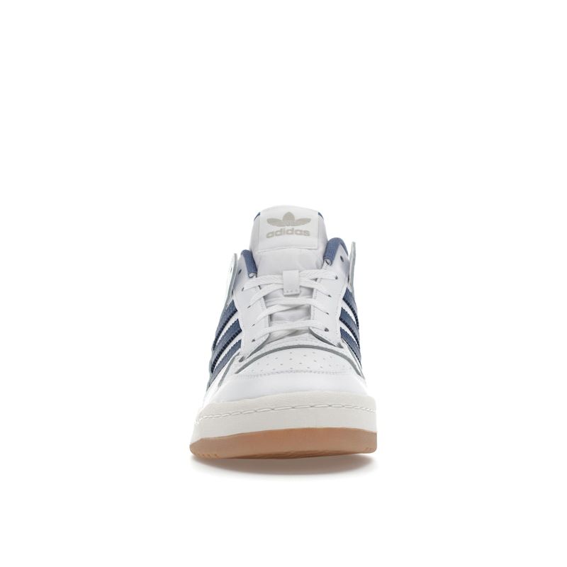 Adidas Forum Low CL White Crew Blue Gum Unisex Sneakers Cloud-White IH7821
