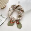 58 Cotton Linen Silk Scarf - Versatile Korean Fashion Neck and Head Bandana for Women