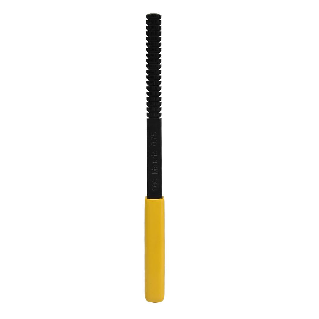 Thread File Screw Thread Restoring Tool Repair Accessory with Detachable Handle for Home Decoration