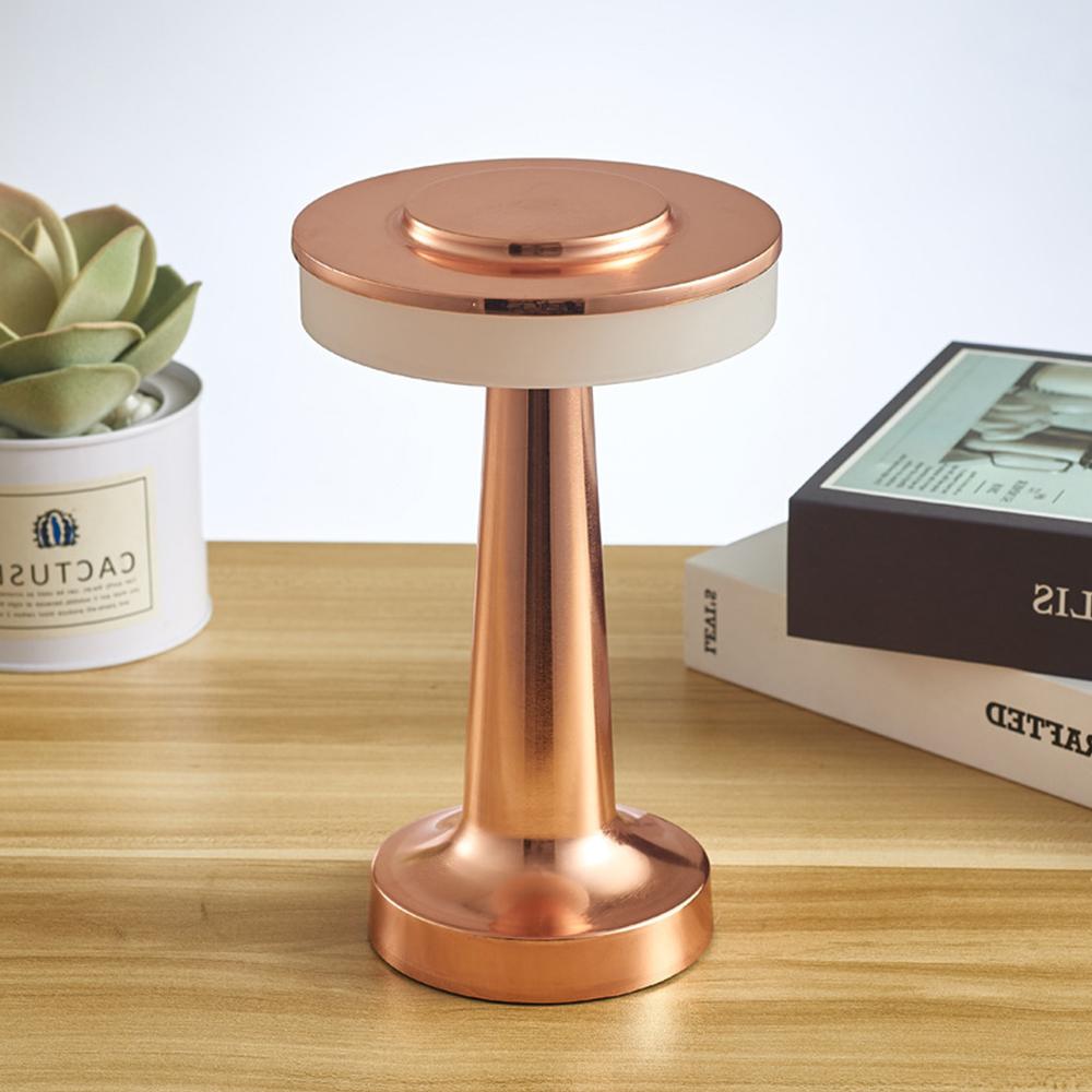 Portable Led Table Lamp Outdoor Usb Charging 3-levels Brightness1800mah Battery Decorative Night Light