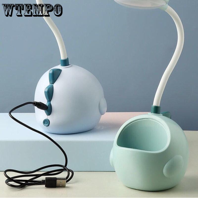 Eye Protection Desk Lamp Desk Student Dormitory Reading Night Light Led Bedroom Bedside Lamp USB Rechargeable Creative Desk Lamp