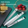 Abdo Stainless Steel Diamond Food Tongs