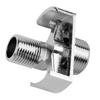 Shower Faucet Adapter Wall Mounted 18/24mm Accessories Adjustable Angled Copper Curved Foot Replacement Shower Head