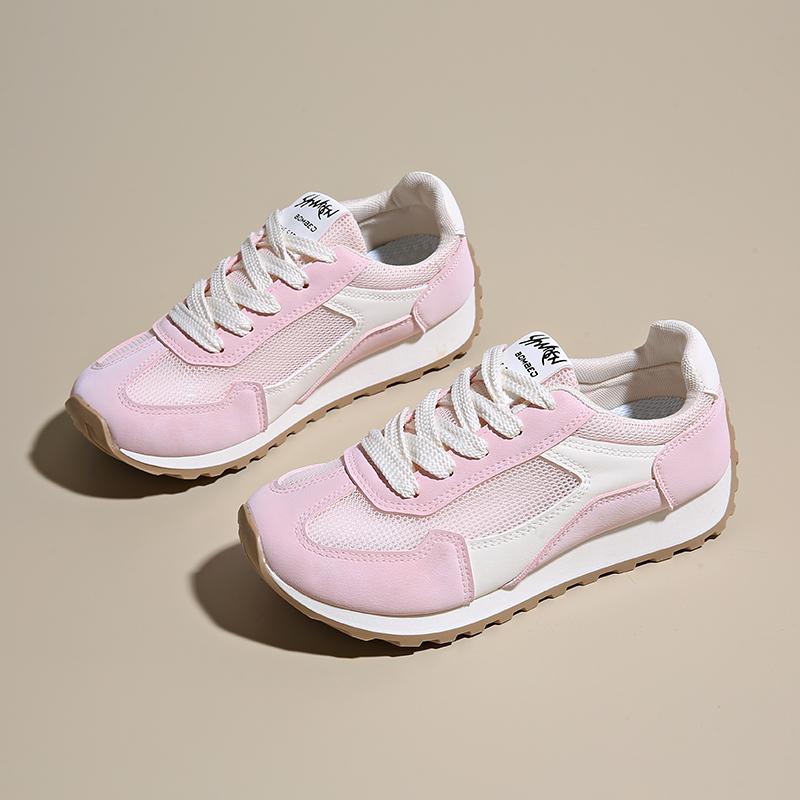 Fashion CRLAYDK Classic Sneakers for Women Mesh Fashion Casual Trainers Summer Shoes Ladies Breathable Walking Sports Student Tennis