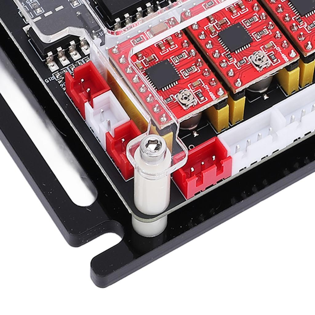 CNC Engraver 32bit 4 Axes Controller Board 40000mm/min Type C Y Axes Dual Drive Motherboard for 300w 500w Spindle Offline