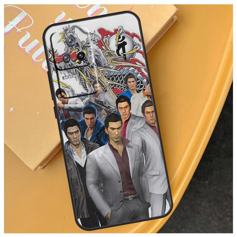 Yakuza 0 Game Funda For Xiaomi 17 Pro Max 13T 14T 15T 14 15 Ultra POCO X7 X5 X6 F5 F6 F7 Pro F8 Ultra Case